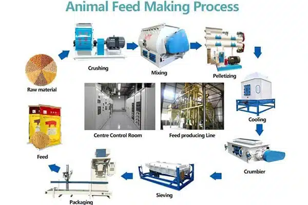 animal feed making process