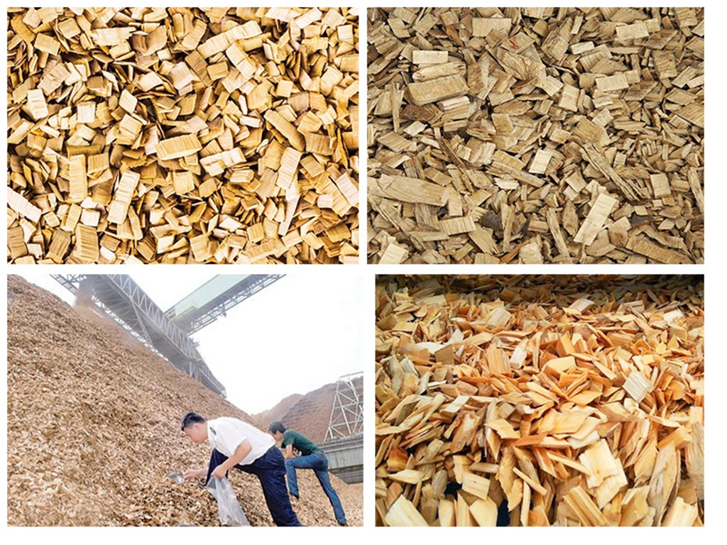 wood chips