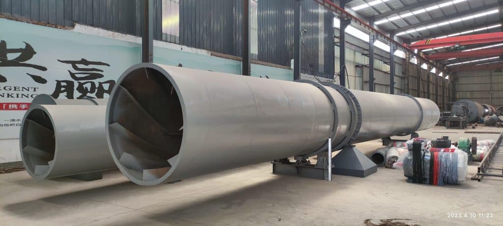 single biomass drum dryer