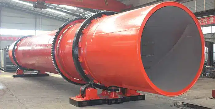 Single Pass Rotary Drum Dryer