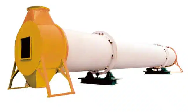 single rotary drum dryer